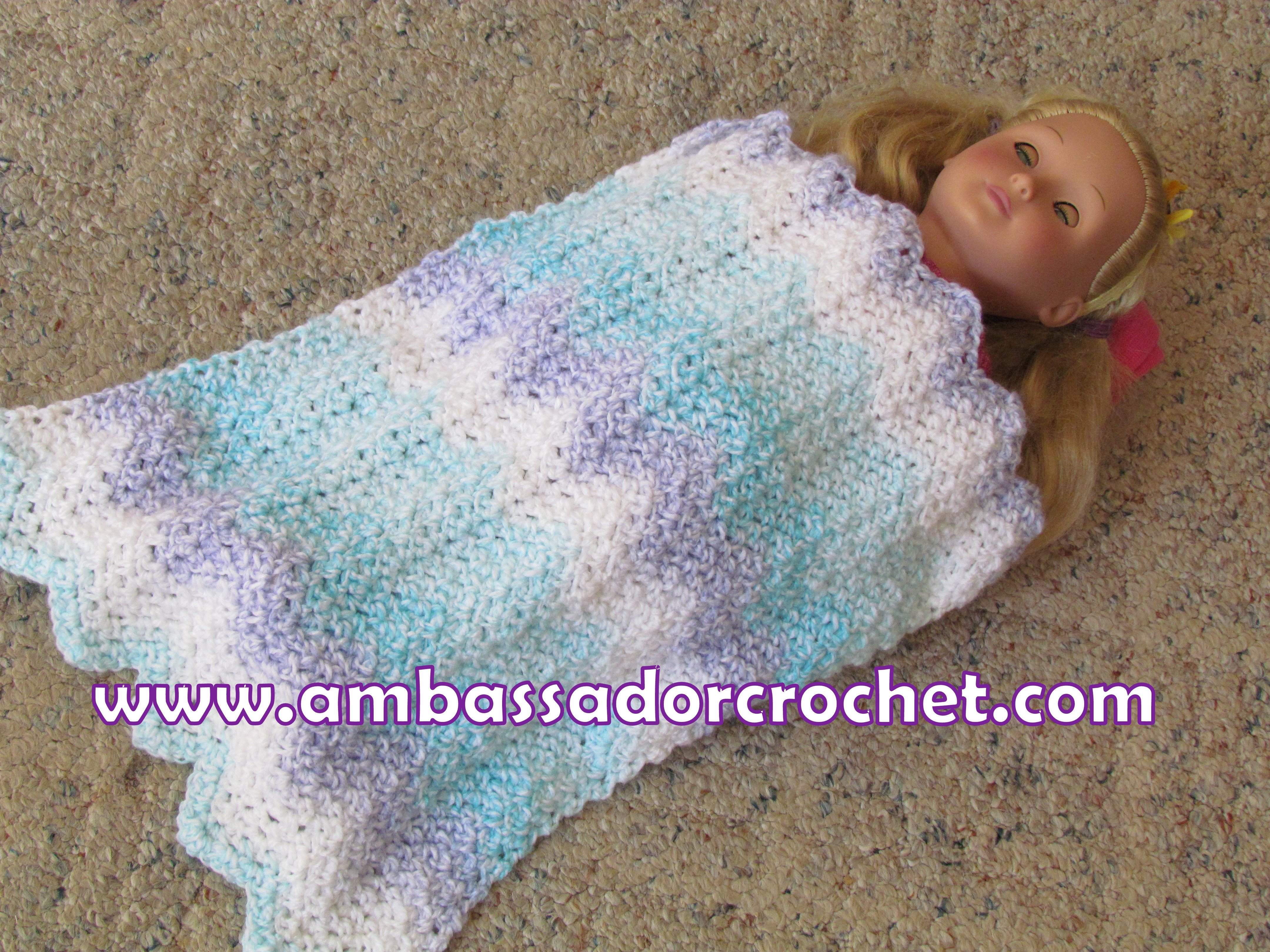  Blanket Free Crochet Pattern  Ambassador Crochet  Ambassador Crochet