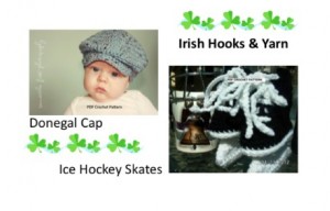 Irish Hooks - Two patterns 1 winner Irish Hooks giveaway