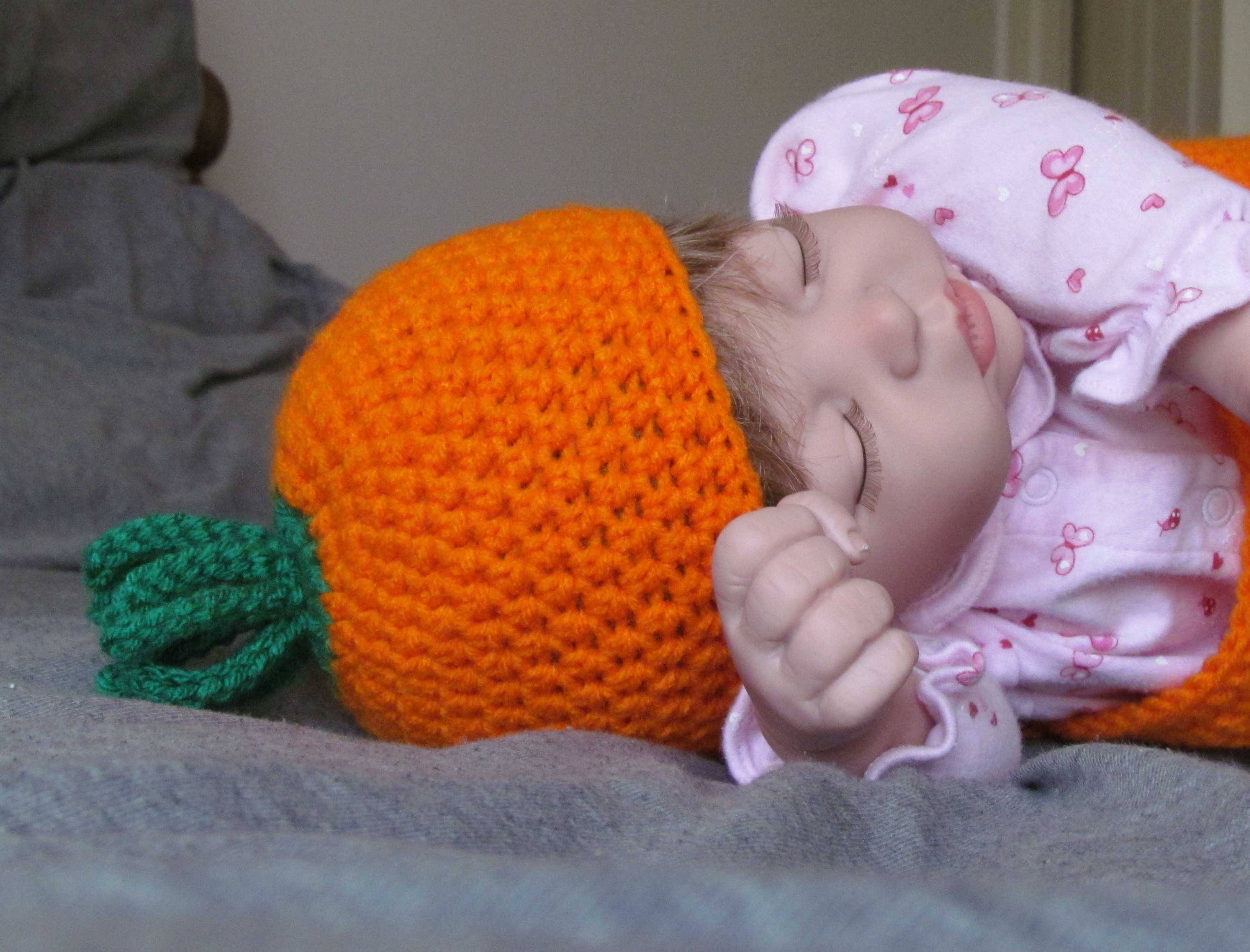 Spring Carrot Cocoon Free Crochet Pattern