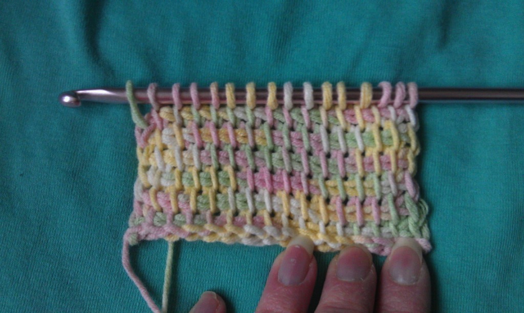 AFGHAN/TUNISIAN STITCH on Needlepointers.com - Crochet Department