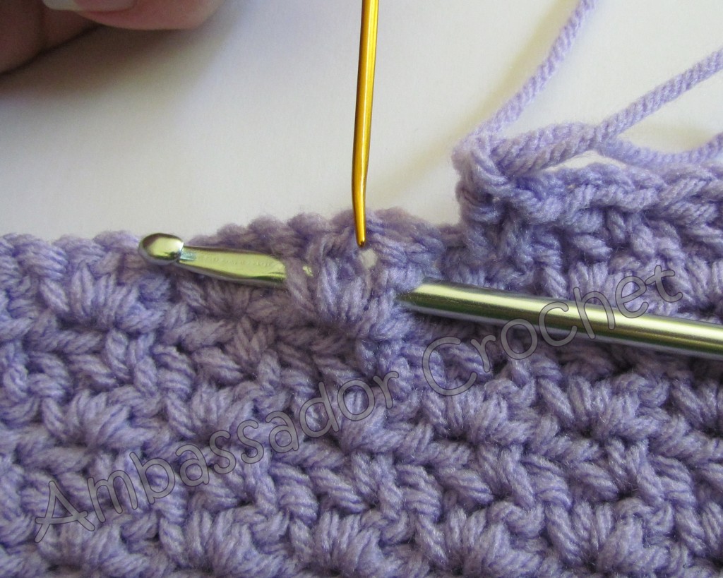 Crochet Wattle Stitch