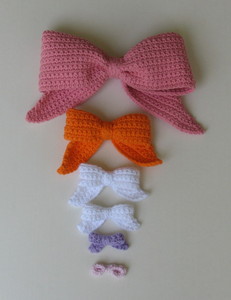 Crochet Bows