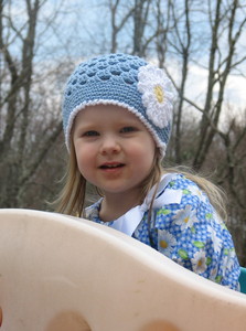 Spring Daisy Cotton Hat