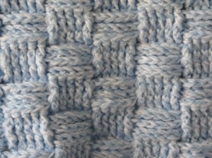 preemie thick basket weave blanket