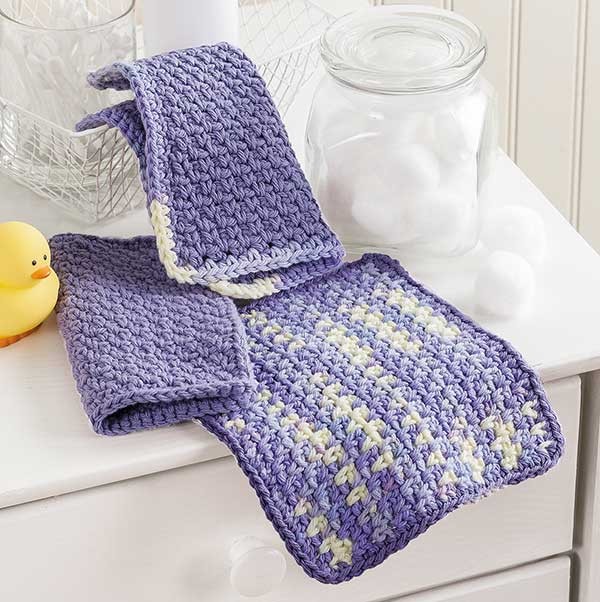 Crochet Refresher washcloths