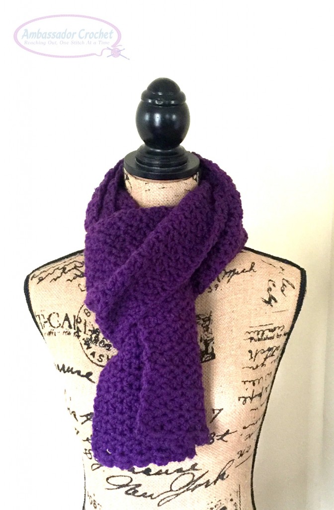 Grapevine Scarf crochet pattern - Design by Ambassador Crochet