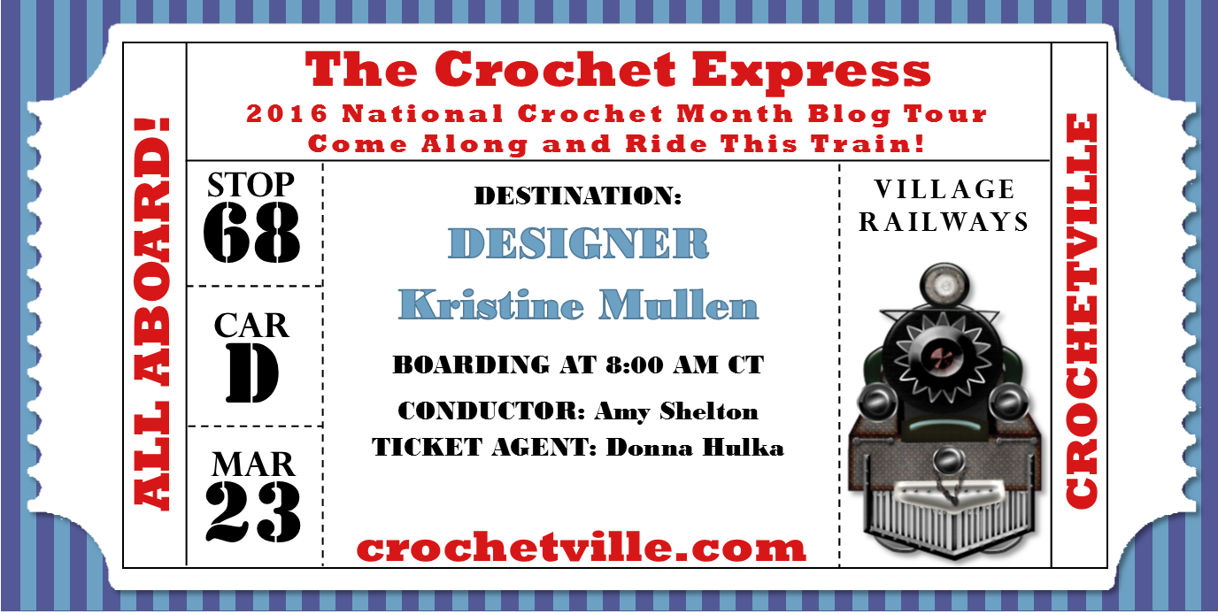 National Crochet Month: My stop along All Aboard the Crochet Express blog tour. 