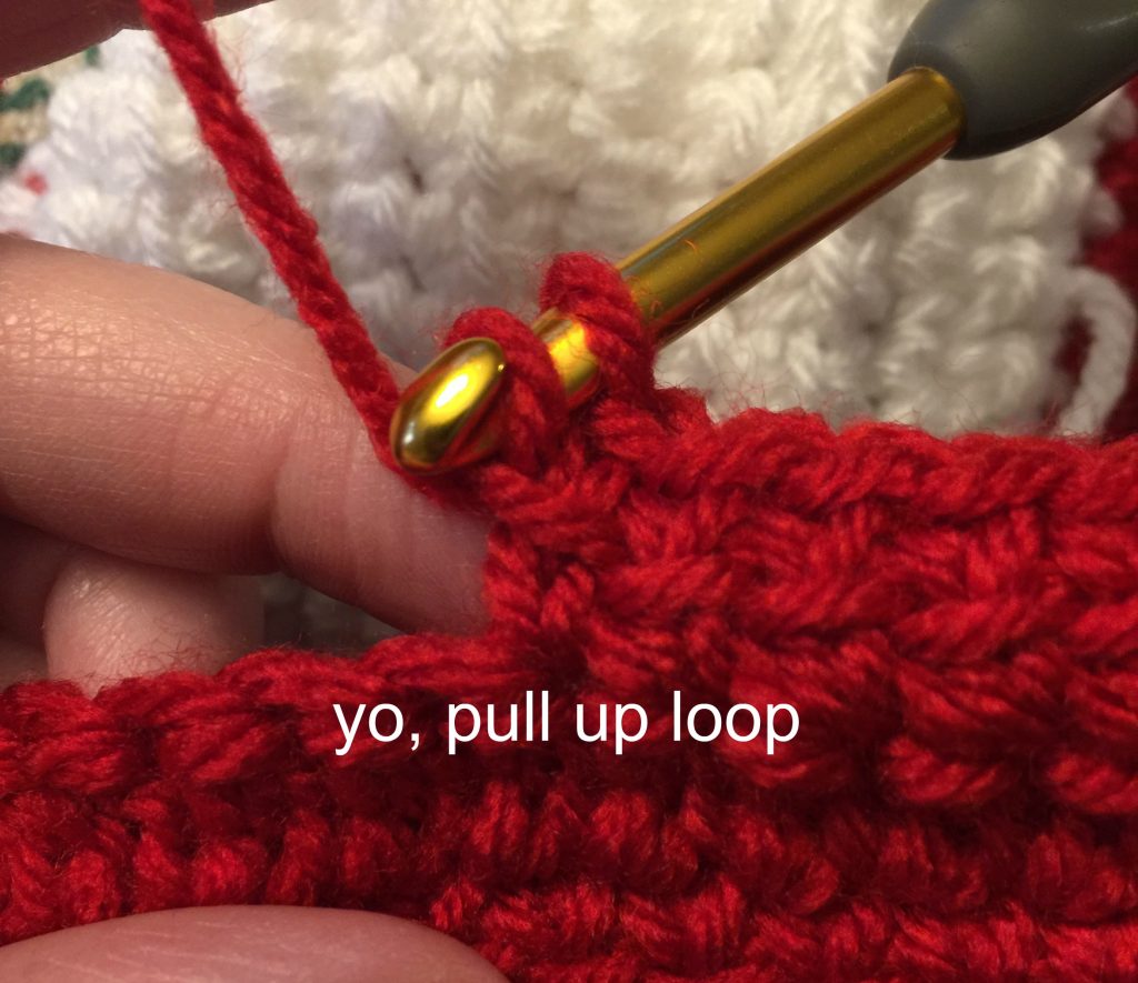 Linked Double Crochet (LDC) - Step 2