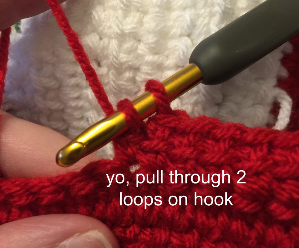 Linked Double Crochet (LDC) - Step 5