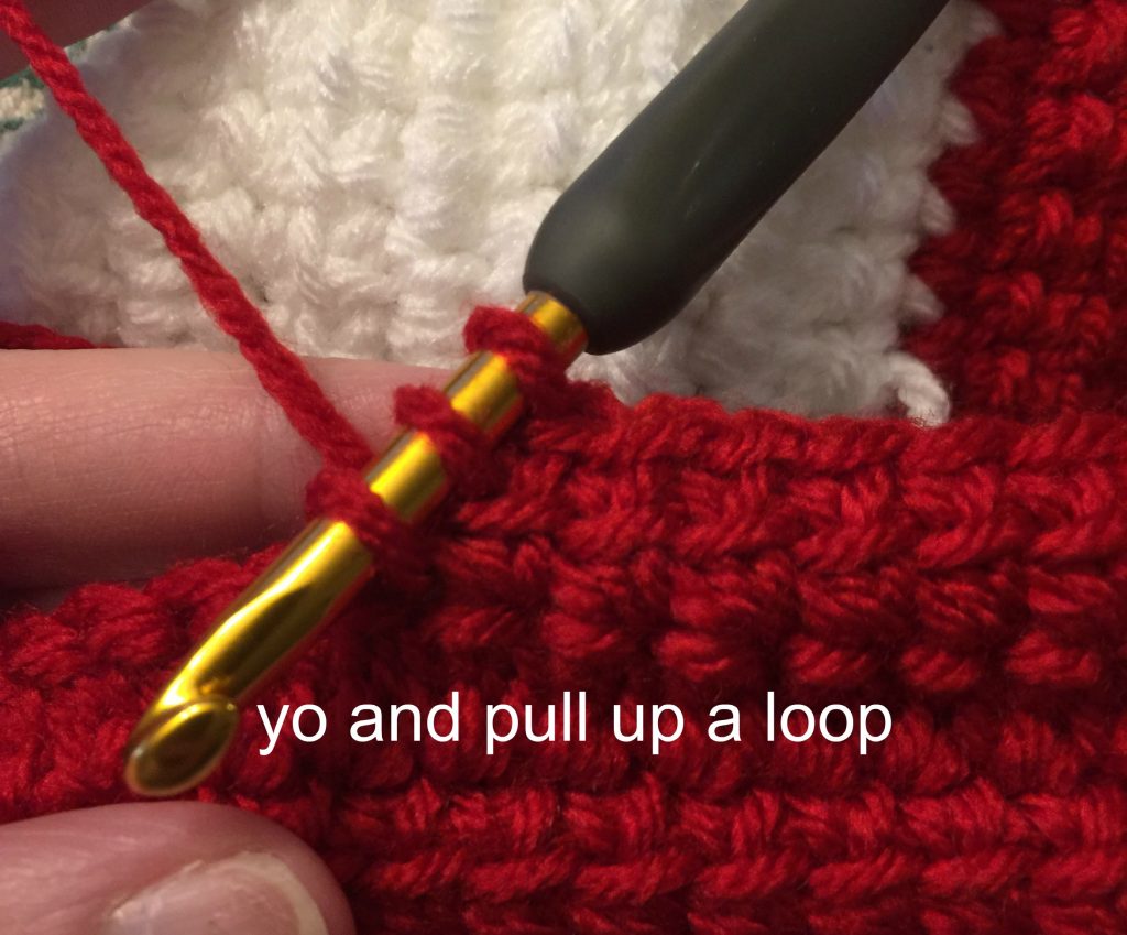Linked Double Crochet (LDC) tutorial - Step 4