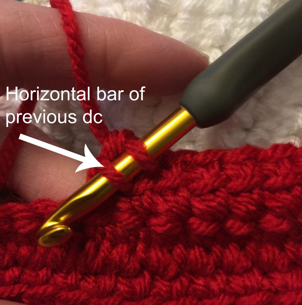 Linked Double Crochet (LDC) - Step 1 