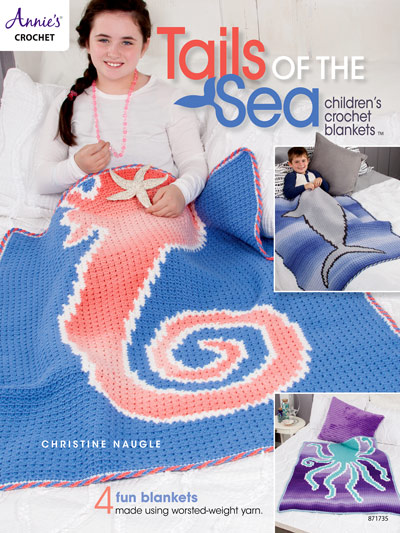 Tails of the Sea: Children's Crochet Blankets - book review by Ambassador Crochet.
