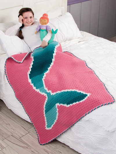 Tails of the Sea - octopus children's crochet blankets - book review by Ambassador Crochet.