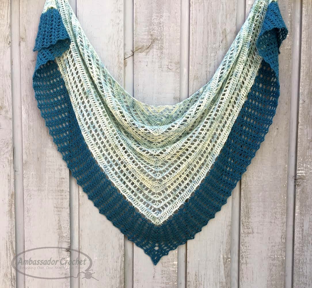 Breath of Life shawl CAL by Ambassador Crochet
