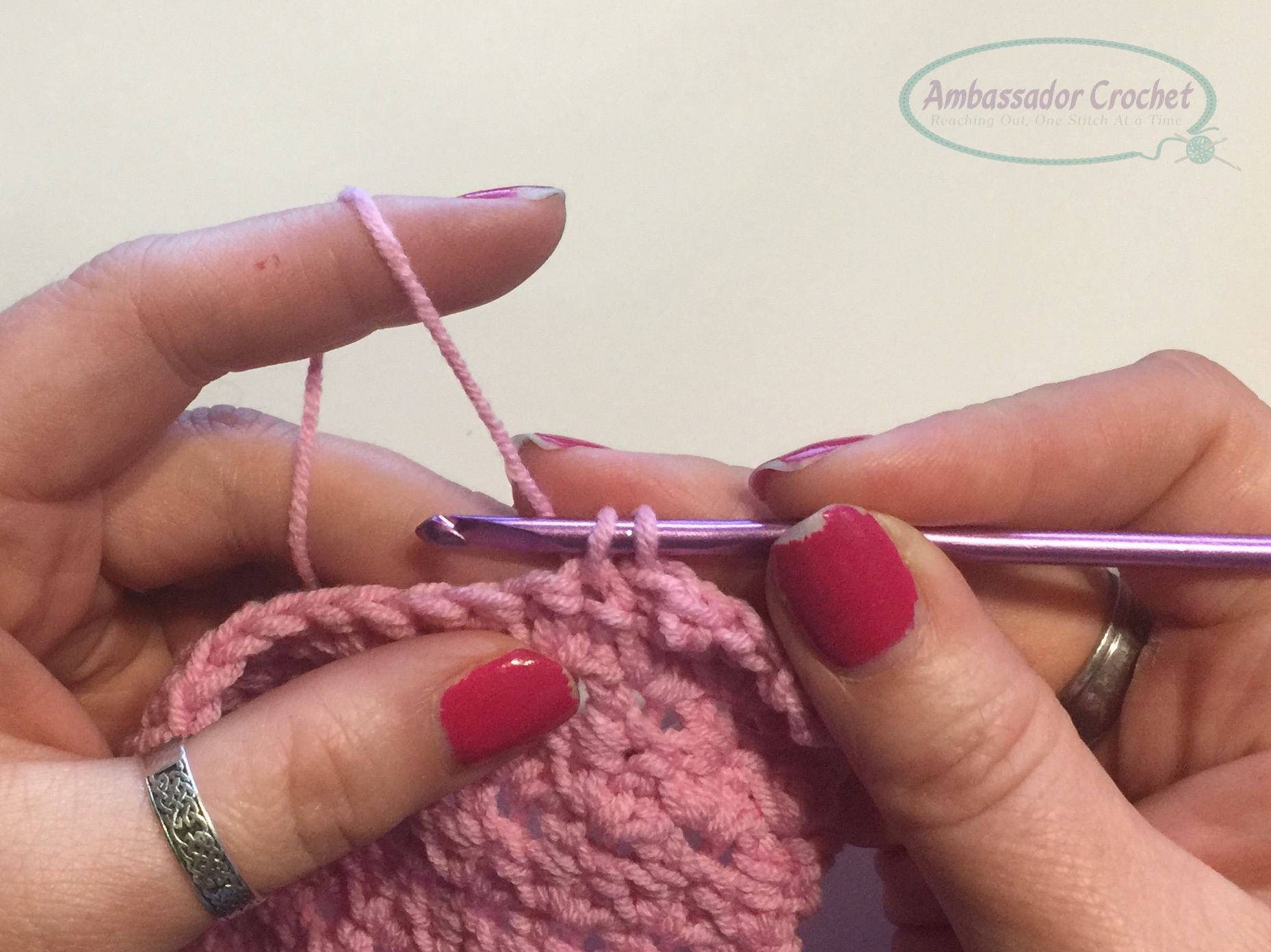 How To Make A Crochet Magic Ring - Ambassador Crochet