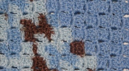 Shades of Blue Baby Blanket – Free Crochet Pattern