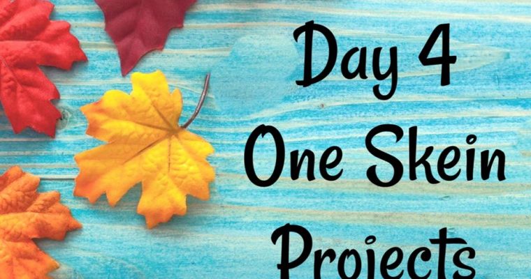 10 Days of Thanksgiving – One Skein Projects {Day 4}