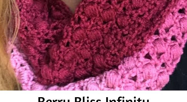 Berry Bliss Infinity Crochet Pattern