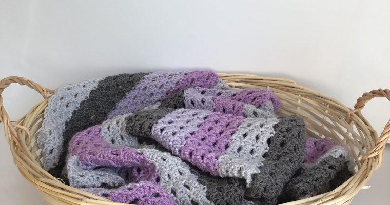 Neapolitan Dreams Baby Blanket – Free Crochet Pattern