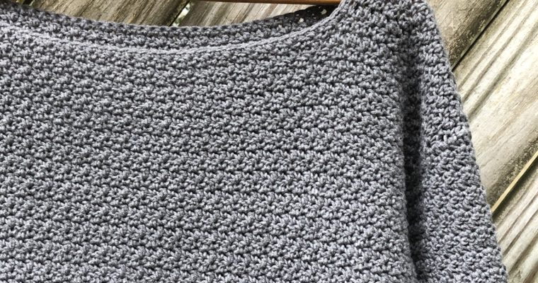 Serenity Pullover Crochet Pattern