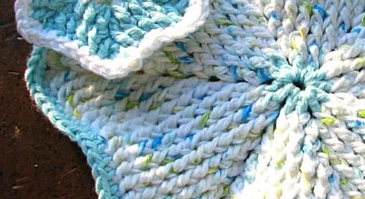 FPdc Scrubby & Dishcloth – Free Crochet Pattern