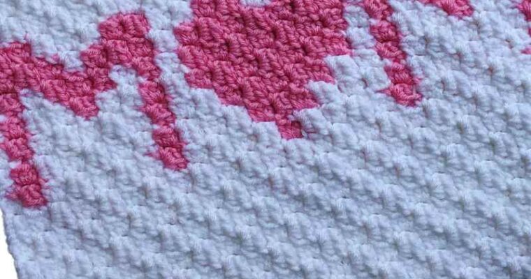 Mother’s Day MOM Square – Free Crochet Pattern