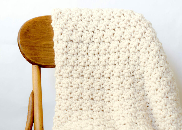 How to Make the Close to Home Chunky Crochet Blanket - Free