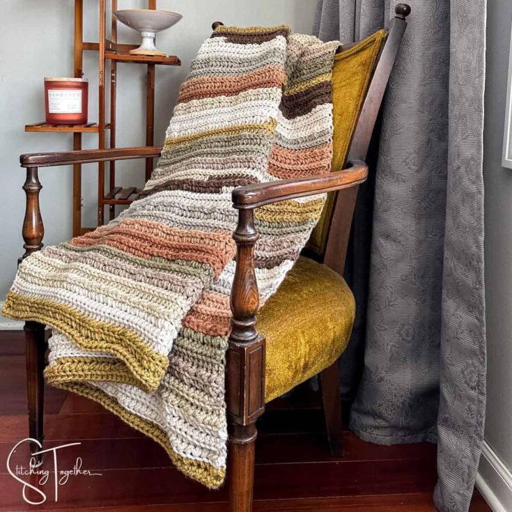 Image for Papa’s Free Chunky Crochet Blanket Pattern