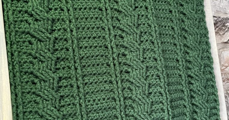 Emerald Isle Blanket Crochet Pattern