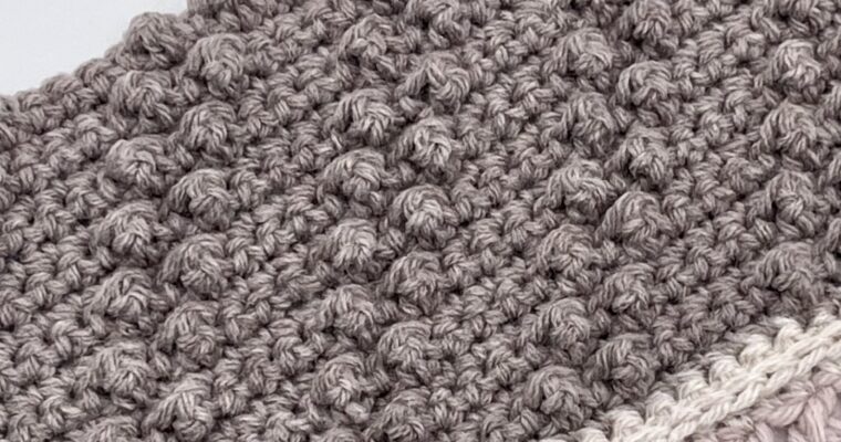 Learn the Pebble Pathways Crochet Stitch Pattern