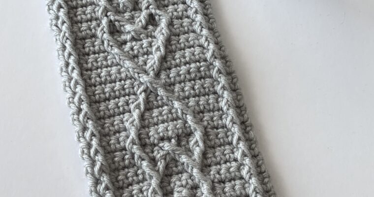 Learn How to Crochet the Kinsale Hearts Cable Pattern