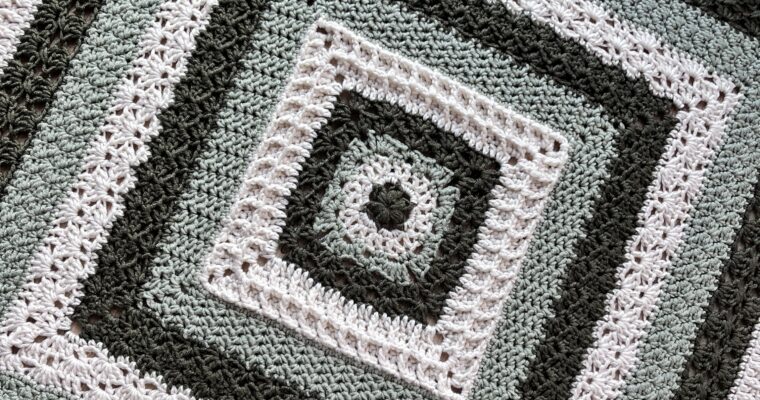 Beginner Crochet Sampler Blanket Pattern: Discover Essential Stitches in the Round