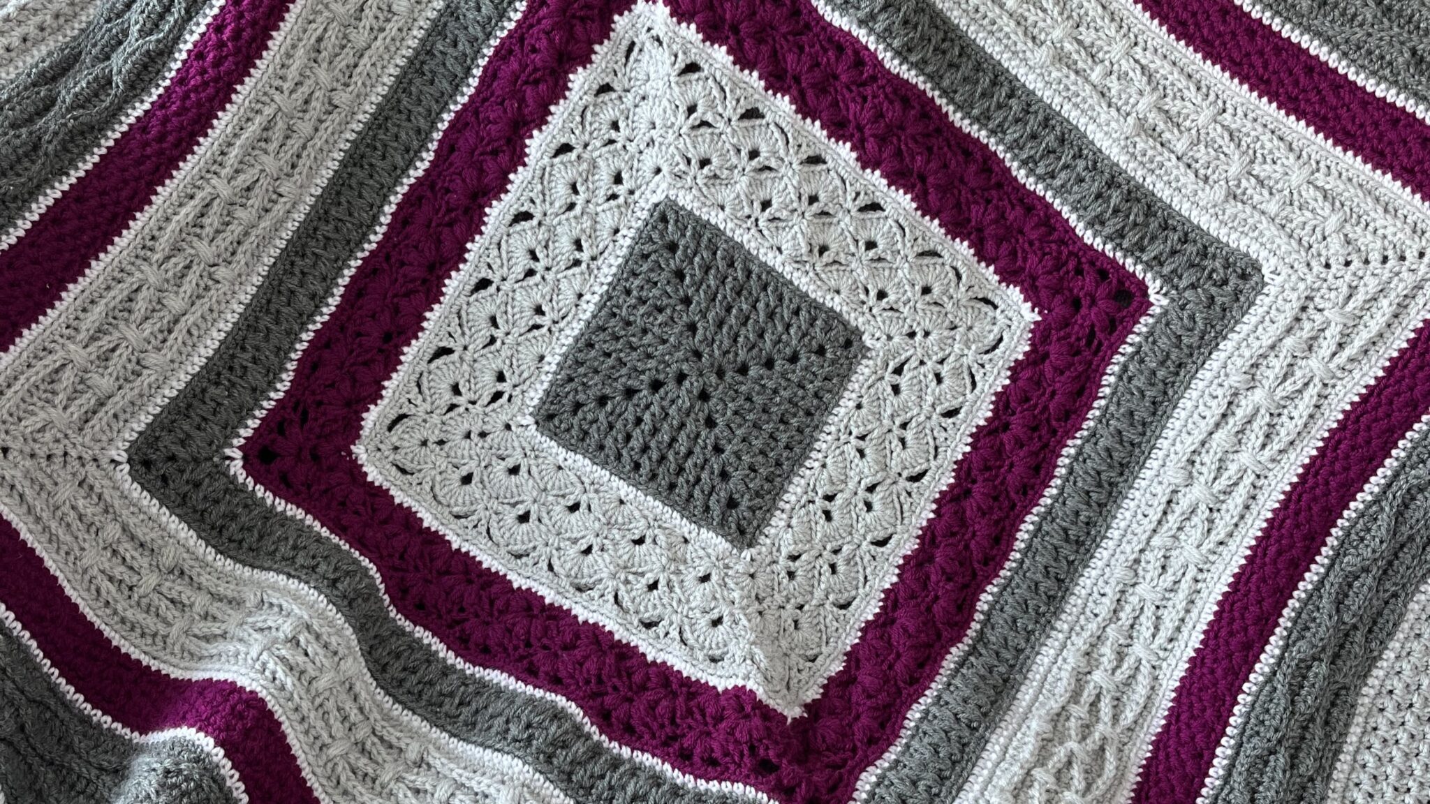 Create: The Textured & Stitch Combinations Crochet Blanket Pattern ...